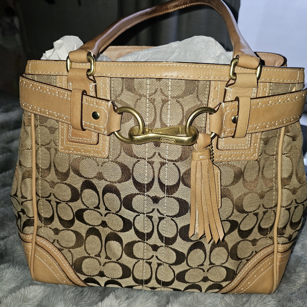 Coach Signature Handbag